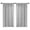 Gray, variant on 2 Panels Linen Curtains Set for Living Room Bedroom, Light Filtering Textured Soft Window Curtain, Airy Soft Rod Pocket Elegant Drapes