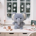 thumbnail image 4 of Elephant Stuffed Animal Cute Elephant Plush Doll Toy, Plush Hug Pillow, Elephant Stuffed Animal Gifts, for Family Christmas Gifts, 4 of 6
