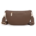 thumbnail image 7 of Montana West Crossbody Bags for Women Bum Bag Sling Purse with Adjustable Strap, Coffee, 7 of 7