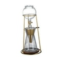 thumbnail image 3 of Luzkey Ice Drip Coffee Maker, Cold Brew Coffee Dripper Borosilicate Glass Accessories Adjustable Water Flowing Pitcher Pot for Bar Home, 3 of 8