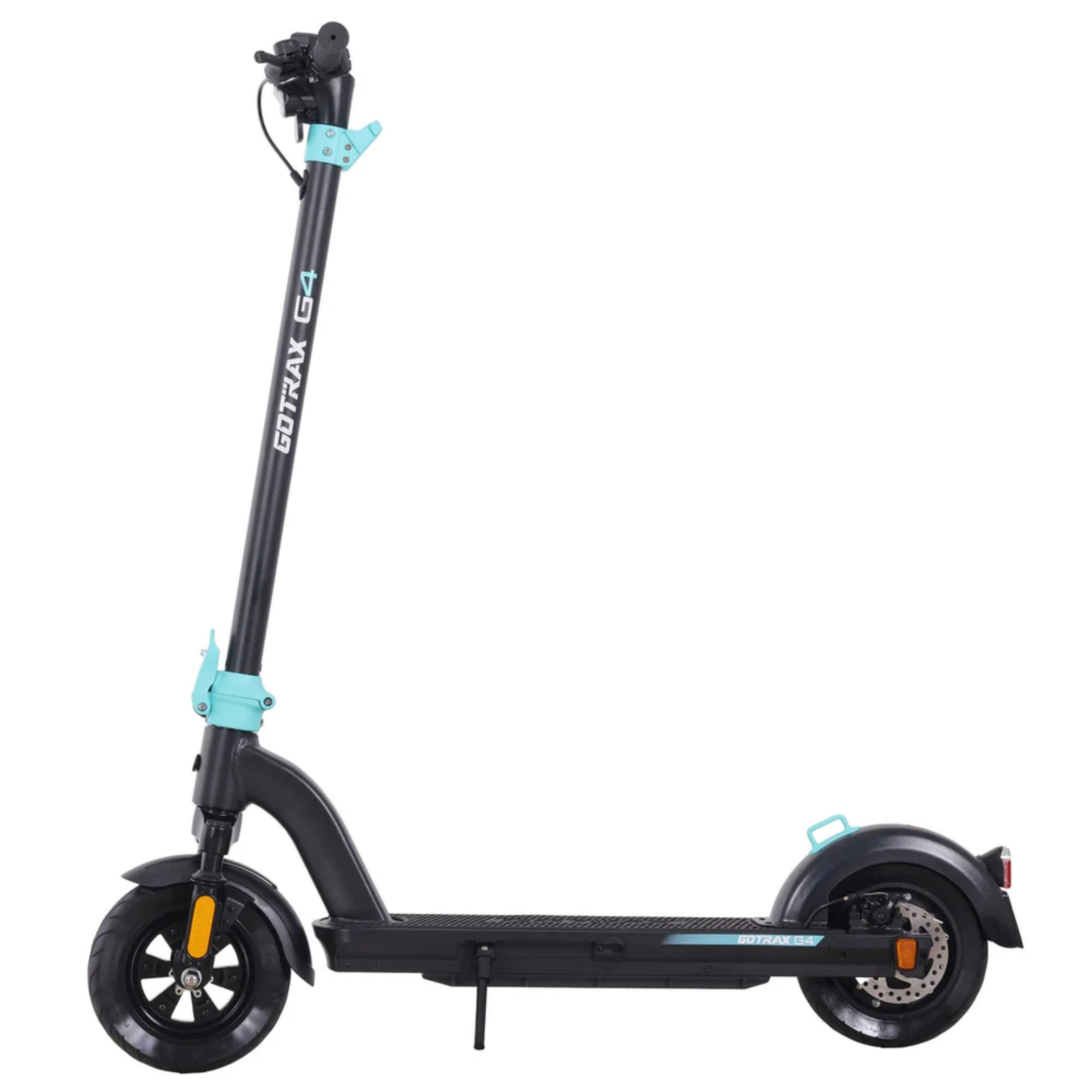 GOTRAX G4 PRO Adult Electric Scooter with 10"solid tires, 36V 10.4Ah, 20mph, 25mile Range, 264 lbs Max Load, Cyan
