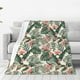 thumbnail image 1 of Fotbe Palm Trees and Tropical Manta de Franela Acolchonada con Estampado, Súper Suave y Esponjosa, Extra Grande para Sofá, Cama, Uso Todo el Año-60"x50", 1 of 7