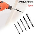 thumbnail image 6 of 5PCS 3-8mm Tungsten Carbide Drill Bit For Porcelain Tile Concrete Brick Glass, 6 of 10