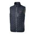 thumbnail image 2 of Men's Cutter & Buck Navy New York Giants Eco Insulated Full-Zip Puffer Vest, 2 of 3