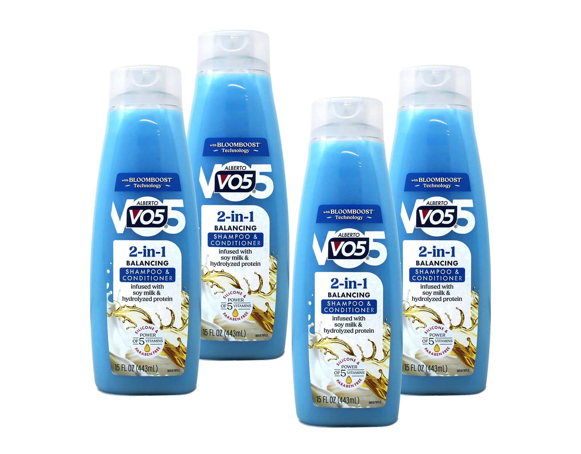 Alberto VO5 Moisturizing Shampoo and Conditioner, 2-in-1, 12.5 oz 
