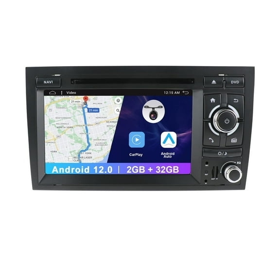 7in Android 12 Double Din Car Stereo For Audi A4 B6 B7 S4 RS4 SEAT 2003-2011 Navigation Head unit -2G 32G- Free Backup Camera & Canbus - Support WiFi 4G BT5.0 SWC Mirrorlink DAB Carplay