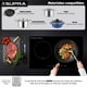 thumbnail image 2 of Parrilla de inducción empotrable SUPRA de 2 quemadores touch cristal templado negro, 2 of 9