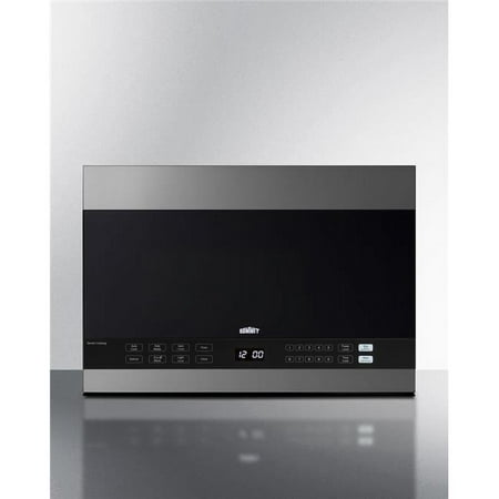 

24 in. Wide Over-the-Range Microwave Black & Stainless Steel