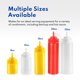 thumbnail image 5 of Botellas Squeeze New Star Foodservice 26115 de plástico, 240 ml, 6 unidades, 5 of 8