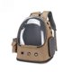 thumbnail image 2 of Mochila para mascotas, moderna, transparente, transpirable, para gatos, perros, plegable, 2 of 6