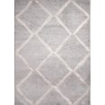 thumbnail image 4 of JV Home Tapis Shag à Treillis Diamant Doux / Pelucheux / à Poils Longs Style Marocain, 4 of 7