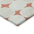 thumbnail image 4 of Addison Rugs Chantille Indoor/Outdoor Transitional Circles Salmon Washable Round Rug, 8' x 8', 4 of 6