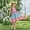 Pink, variant on Piuwrlz Girls Summer Dresses Girl Casual Play Dresses Pleated Skirts Yellow Size 7 Years