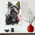 thumbnail image 5 of Skye Terrier Dog Canvas Wall Art Prints,Watercolor Dog Art Canvas Painting Poster,Pet Canvas Painting Puppy Artwork 8x12 inches, 5 of 6