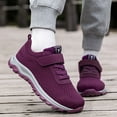 thumbnail image 2 of Women Loafers Ladies Sneakers Low Top Breathable Strap Casual Sneakers Lightweight Sports Women Shoes, 2 of 7
