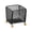 Black, variant on Tuscom White Iron Storage Basket 7x6 Inch Countertop, Metal Mesh Organizer Bin for Bathroom Toiletries Makeup Desk Supplies