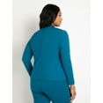 thumbnail image 5 of ELOQUII Women's Plus Size The Ultimate Stretch One Button Blazer, 5 of 5