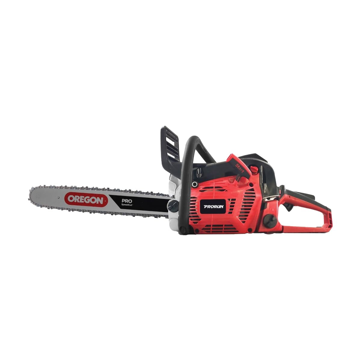 PRORUN 20" 55.5cc 2-Cycle Gas Powered Chainsaw, Well Balanced