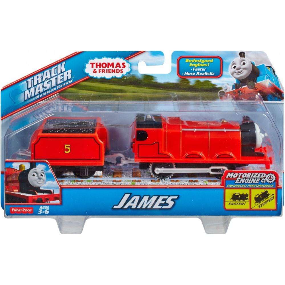 Thomas and Friends Motorized Track Master Railway James Red Engine Train Toy 