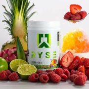 RYSE BCAA EAA Powder Surgar-Free - Tropical Snocone - 30 Servings