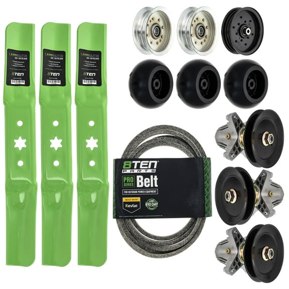 8TEN Mower Deck Rebuild Kit for Cub Cadet ZT1 ZT2 54 MK1013517
