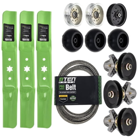 8TEN Mower Deck Rebuild Kit for Cub Cadet ZT1 ZT2 54 MK1013517