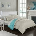 thumbnail image 4 of Casa Traditional Solid Print 7 Piece Comforter Sets, Full with Comforter, 4 of 6