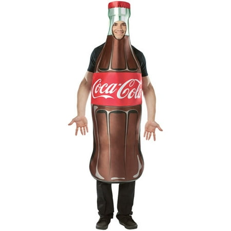 Coca Cola Bottle Adult Halloween Costume - One Size