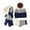 Dark Blue, variant on Odeerbi Toddler Boys Girls Winter Knitted Beanie Hat Scarf Gloves Set Children Knit Hat Warm Scarf Gloves Three Piece Thickened Pullover Hat Red One Size
