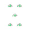 thumbnail image 1 of Inteprter Moldes para galletas, accesorios de cocina, molde en relieve hecho a mano, fundición de Fondant, troquel de aniversario, Cupcake, árbol de tres Type2 NO2 Inteprter CBP271848, 1 of 5