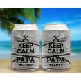 thumbnail image 6 of Funny Can Cooler Keep Calm Papa Will Fix It Father's Day Gift for Dad or Grandpa 2-Pack Can Drink Thermocoolers, 6 of 8