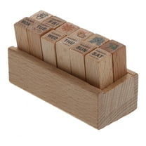 FRCOLOR 12Pcs Vintage Scrapbooking Supply Multi Colored Composite Material for DIY Projects