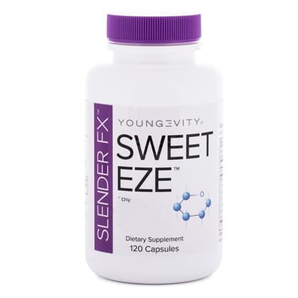 Youngevity Slender FX Sweet Eze – 120 Capsules, Gluten-Free, Cinnamon, Metabolism & Diabetes Support