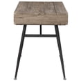 thumbnail image 4 of Coaster Bureau d'Écriture en Bois avec Tiroir Raine en Bois Flotté Rustique et Bronze Foncé, 4 of 8