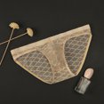 thumbnail image 2 of Men Blouses Wild Game Boxes for Him Thong Men Mens Jockstrap Underwear Anniversary Him Backless Meat Wild like Snack Pack Outdoor Warm Men's Exotic Mesh Underwear Comfortable Beige M, 2 of 3
