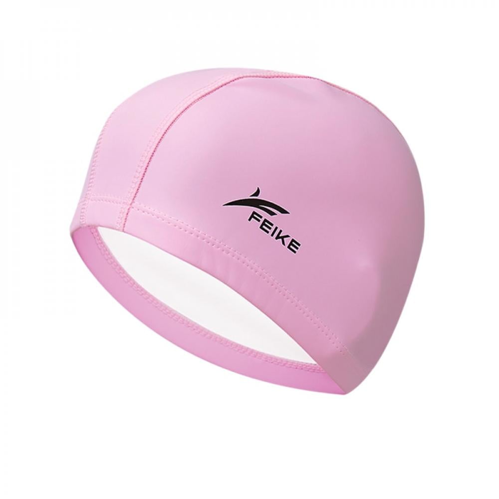 Swimming Cap Protect Ears Long Hair Sports Swim Caps Hat For Men Women Adults 