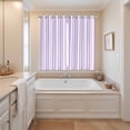 thumbnail image 3 of Purple White Stripe Kitchen Curtains 84 Inch Length, Modern Minimalist Geometric Striped Grommet Top Bedroom Living Room Curtains, Light Filtering Cafe Curtain Drapes 2 Panels Set 104''x84'', 3 of 9