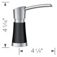 thumbnail image 2 of Artona Soap Dispenser - PVD Steel/Anthracite, 2 of 2