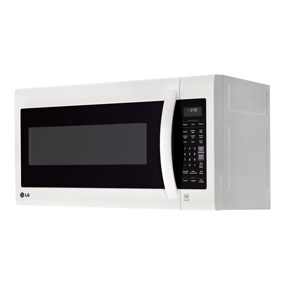LG LMV2031SW Microwave oven overrange 2 cu. ft 1000 W smooth