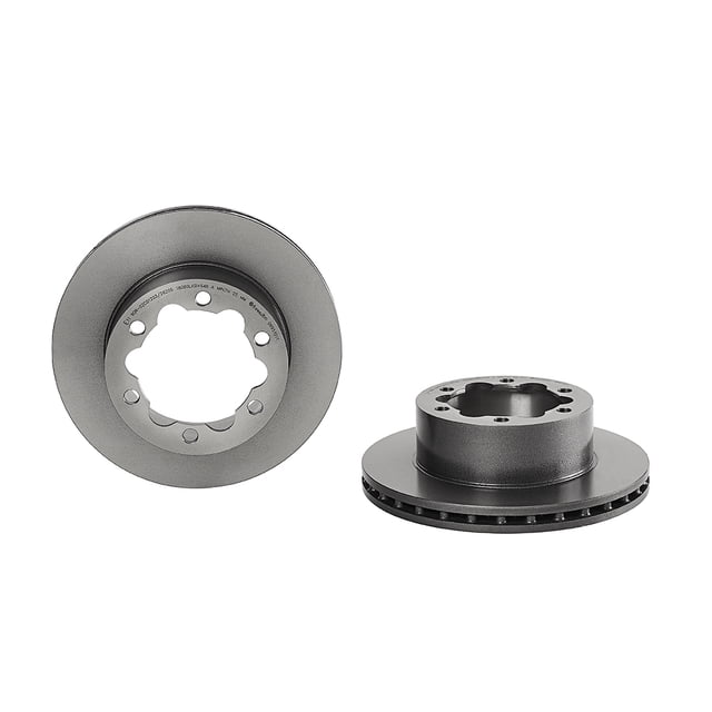 Par de DISCOS VENTILADOS SPRINTER 2007 al 2008 MERCEDES-BENZ L4 2.1L Traseros BREMBO .