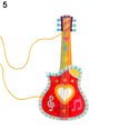 thumbnail image 1 of Flmtop Guitar Material Creative Decorations Wooden Handmade DIY Guitar Material for Children, 1 of 10
