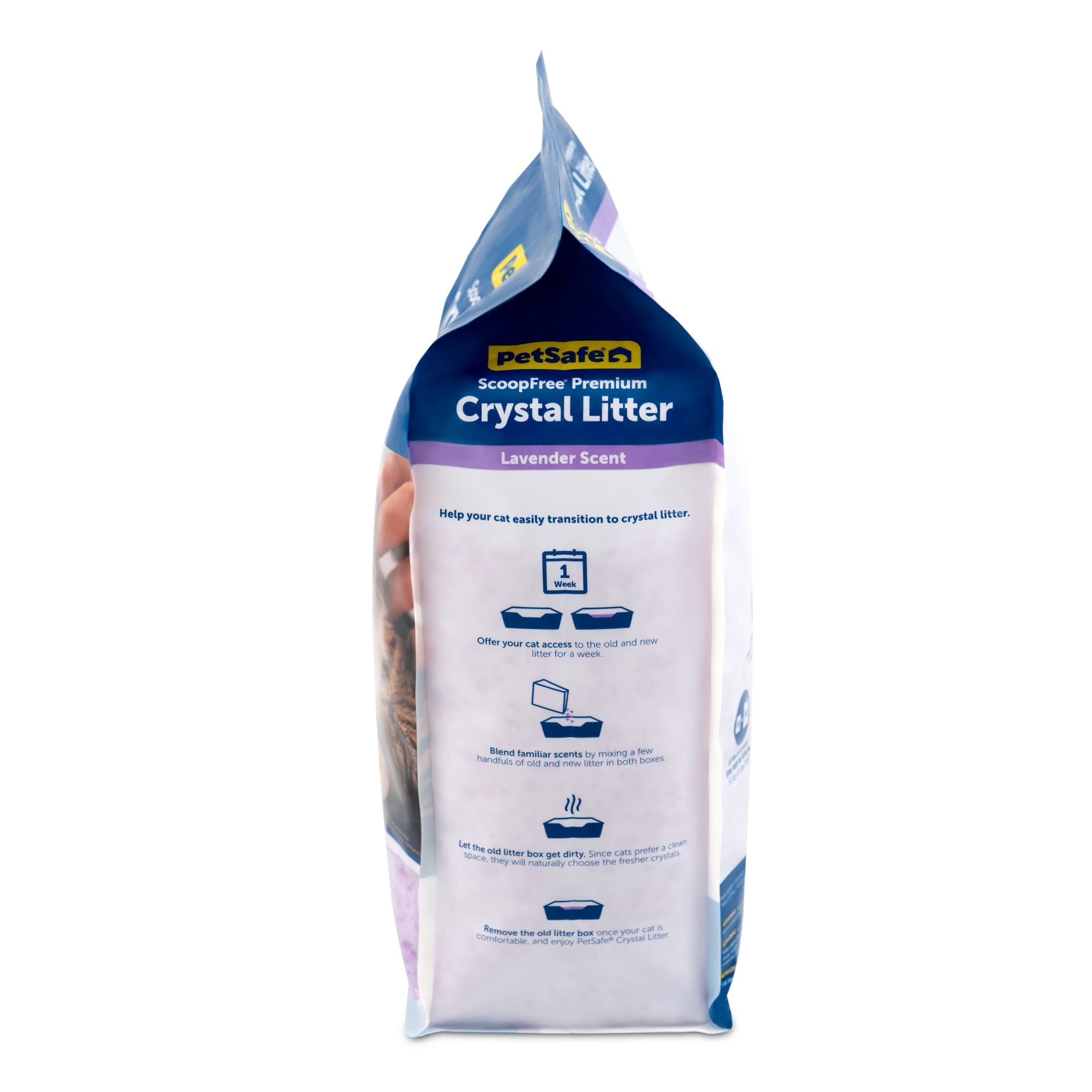 PetSafe ScoopFree Lavender Crystal Cat Litter, 10 lb Bag