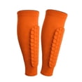 thumbnail image 2 of Tnobhg 1 Pair Soccer Sports Shin Guards High Impact Resistant Anti-Collision Calf Protection Football Protective Gear Adults Men Women Soccer Compression Shin Sleeve Sports Accessories, 2 of 7
