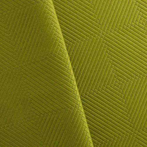 Chartreuse Green Diamond/Checkers Upholstery Fabric, Fabric By the Yard