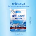 thumbnail image 2 of 6 uds paquetes de congelador frío bolsa de hielo de Gel Ndcxsfigh, 2 of 9