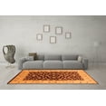 thumbnail image 3 of Ahgly Company Indoor Rectangle Oriental Orange Traditional Area Rugs, 8' x 12', 3 of 4