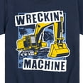 thumbnail image 3 of Instant Message - Wreckin Machine Excavator - Toddler & Youth Short Sleeve Graphic T-Shirt, 3 of 6
