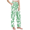 thumbnail image 2 of FORMRS Women's Pajama Pants with Pockets Soft Comfy Loungewear Sleep Bottom, Sizes S-2XL, Cactus Pattern, 2 of 8