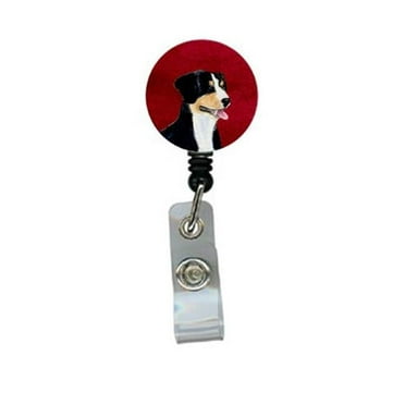 Carolines Treasures SS6039BR Entlebucher Mountain Dog Retractable Badge Reel or ID Holder with Clip