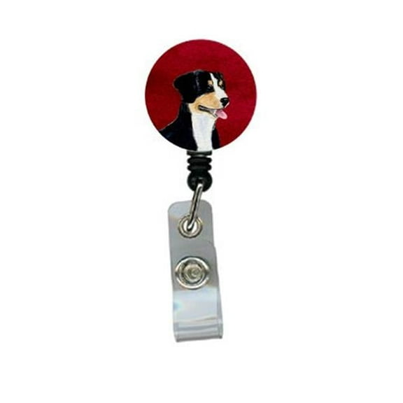 Carolines Treasures SS6039BR Entlebucher Mountain Dog Retractable Badge Reel or ID Holder with Clip